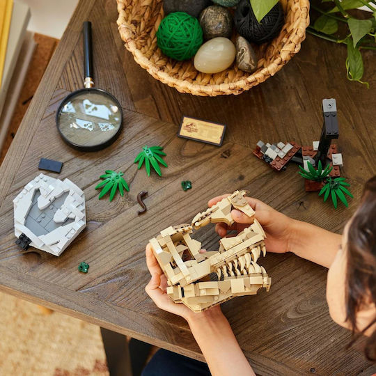 LEGO Jurassic World Dinosaur Fossils T Rex Skull for Ages 9+