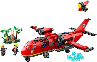 Lego -Stadt Fire Rescue Plane für 6+ Jahre