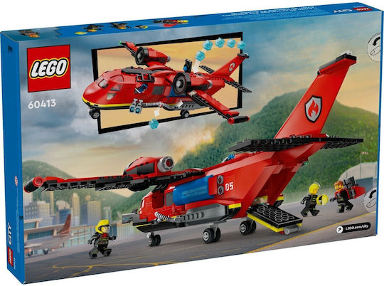 LEGO City Fire Rescue Plane за 6+ Години
