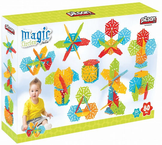 Pilsan Τουβλάκια Magic Circles για 1+ Έτους 72τμχ