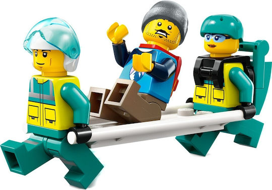 LEGO City Emergency Rescue Хеликоптер за 6+ Години 226 Бройки