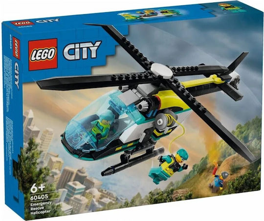 LEGO City Emergency Rescue Хеликоптер за 6+ Години 226 Бройки