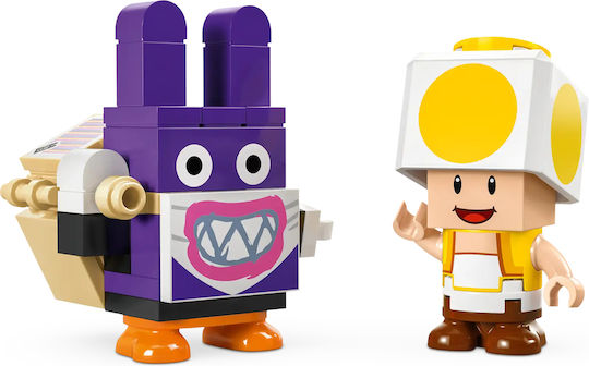 LEGO Super Mario Nabbit At Toad's Shop Expansion Set за 7+ Години 230 Бройки