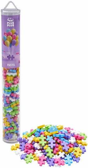 Plus Plus Τουβλάκια Pastel Mix για 5-12 Ετών 100τμχ