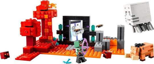 LEGO Minecraft The Nether Portal Ambush για 8+ Ετών
