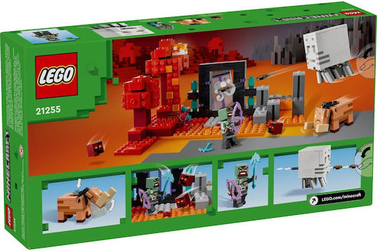 LEGO Minecraft The Nether Portal Ambush για 8+ Ετών