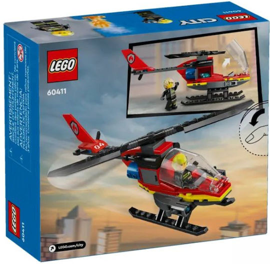 LEGO City Fire Rescue Helicopter για 5+ Ετών