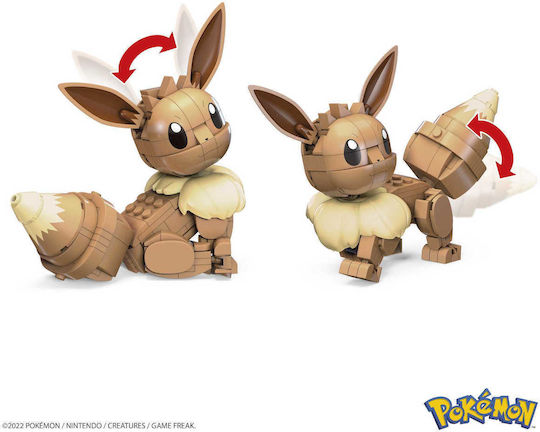 Mega Bloks Τουβλάκια Pokémon Build & Show Eevee για 7+ Ετών 215τμχ