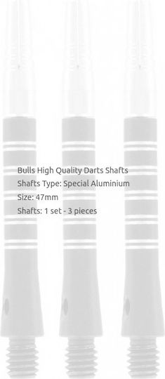 Bulls Aluminium Stiele für Pfeile
