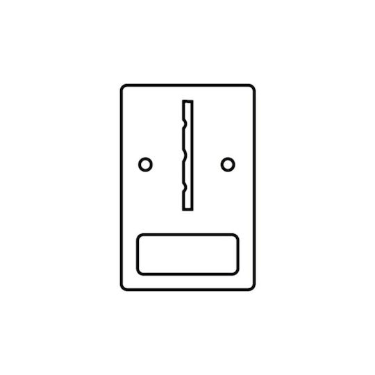 Nir Italia MR89 - For Token MR89 - For Token Permalink για Ποδοσφαιράκι Markenmünzprüfer-Frontplatte 1Stück