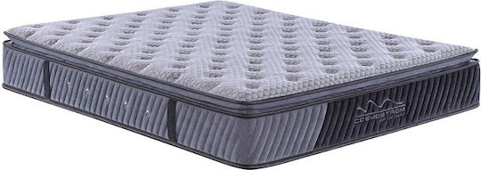 Cosmostrom Lusso Grey Über-Doppel Ergonomisch Matratze Schaum 170x200x30cm