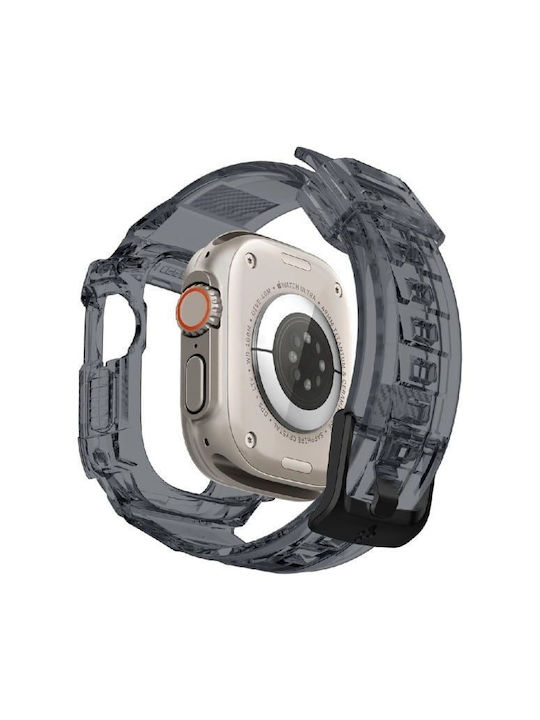 Spigen Rugged Armor Pro Каишка Силикон Черен (Apple Watch 44/45/46mm/Ultra 49mm)