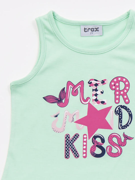 Trax Kinder Set mit Shorts Sommer 2Stück Mint