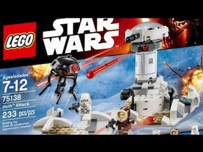 Lego Star Wars Hoth Attack for 7 - 12 Years