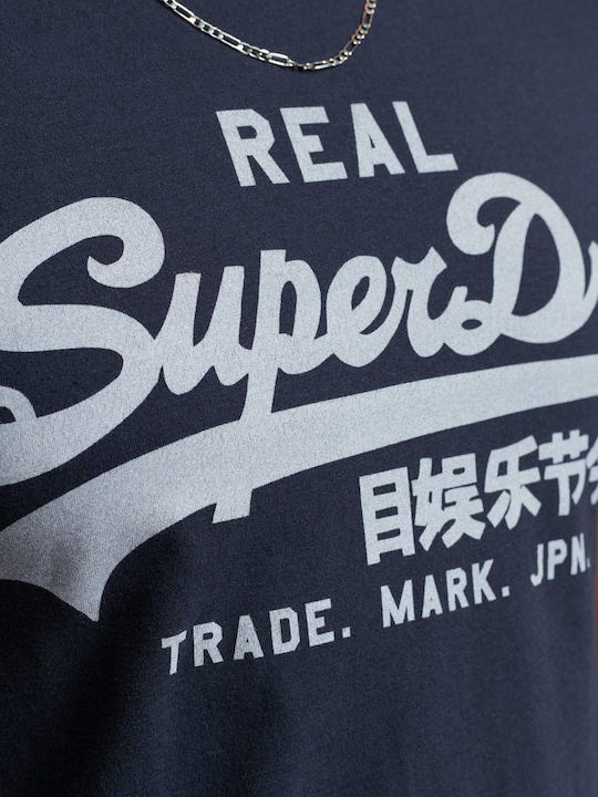 Superdry Vintage Men's Short Sleeve T-shirt Navy