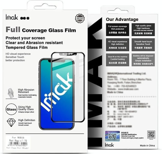 Vollflächig gehärtetes Glas Schwarz (Galaxy A25 5G)