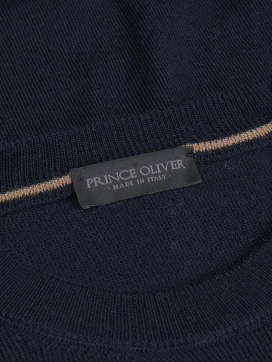 Prince Oliver Pulover pentru bărbați BLUE