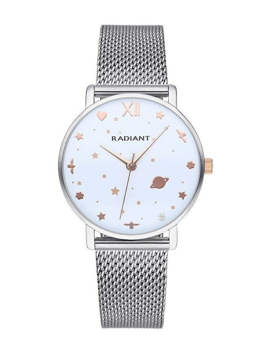 Radiant Women's Watch with Silver / Silver Metal Bracelet