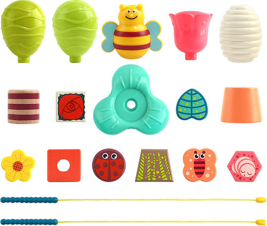 Top Bright Building Blocks Animals Flowers for 1.5+ Years 16 Pieces