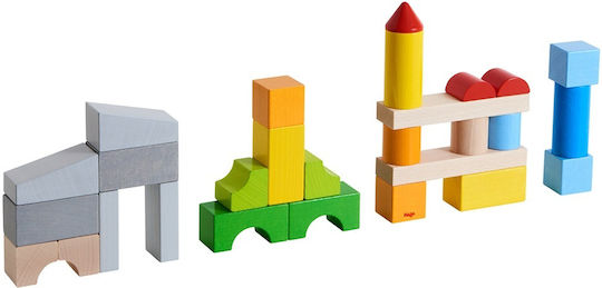 Haba Building Blocks Basic Pack Multicolored for 1 Plus Year 28 Pieces