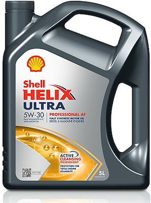 Shell Συνθετικό Λάδι Αυτοκινήτου Helix Ultra Professional AF 5W-30 5lt