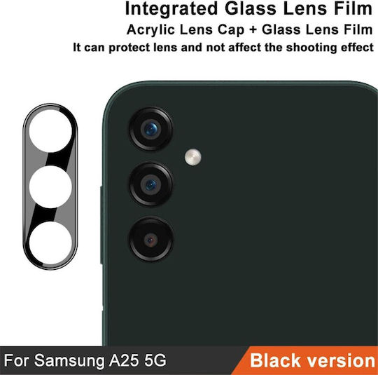 Προστασία Κάμερας Tempered Glass Μαύρο για το Galaxy A25 5G