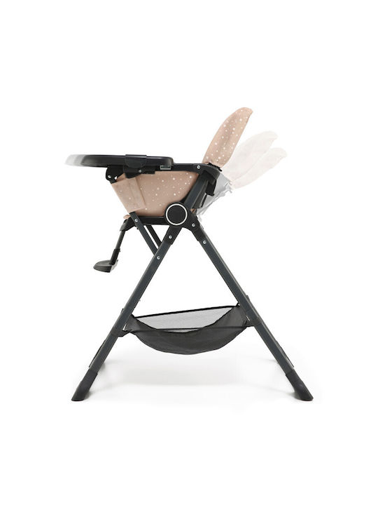 Kinderkraft Foldee Klappbarer Baby Hochstuhl Rosa