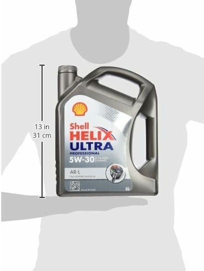 Shell Helix Ultra Professional AR Συνθετικό Λάδι Αυτοκινήτου 5W-30 5lt