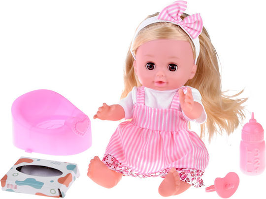 Jokomisiada Set papușă bebe 30 cm.