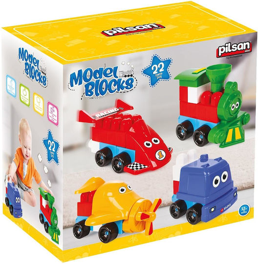 Pilsan Blocuri Smart Shape Sorting pentru 1+ An 22buc