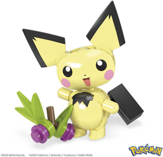 Mega Bloks Конструктори Pichu's Forest Forage за 6+ Години 84 Бройки