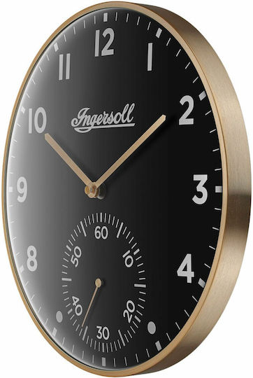 Ingersoll Ρολόι Τοίχου Χρυσό Ø30cm