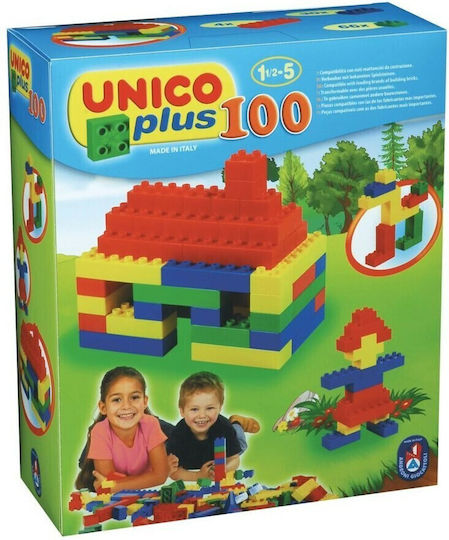 Androni Giocattoli Blocks Unico Plus for 1.5-5 years old Years 100pcs