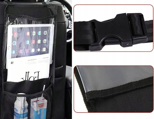 Protective Car Seat Organizer Case Black 50x28cm Aria Trade