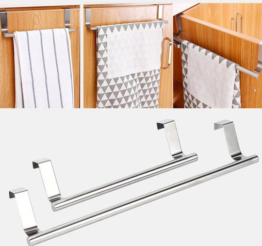 Schiene Badezimmer Doppel Wandmontage Schrauben Silber