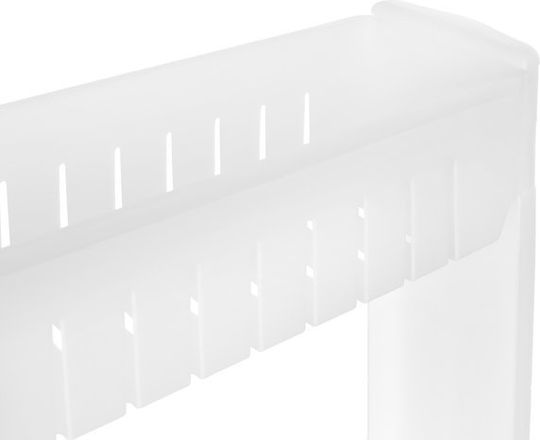 Rafturi de baie Raft Baie Plastic cu 3 Rafturi Albă