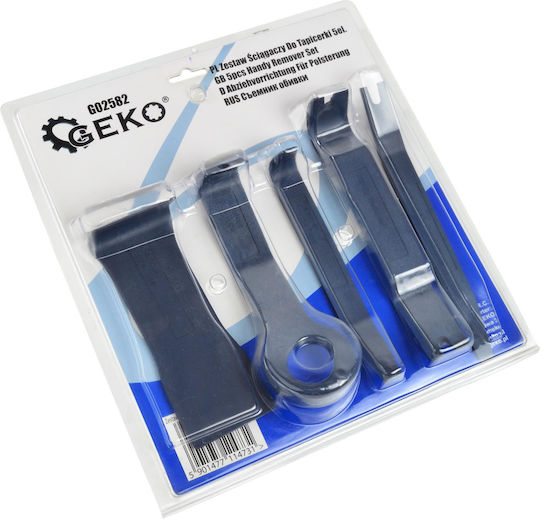 Geko Εργαλεία Αφαίρεσης Πλαστικών Κλιπ Ταπετσαρίας Αυτοκινήτου