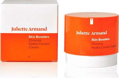 Juliette Armand Skin Boosters Chronos Αnti-aging & Moisturizing Day/Night Cream Suitable for All Skin Types with Hyaluronic Acid 50ml