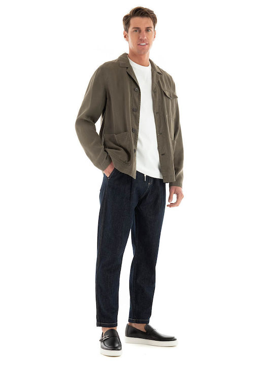 Dstrezzed Men's Jacket Dark Olive Green