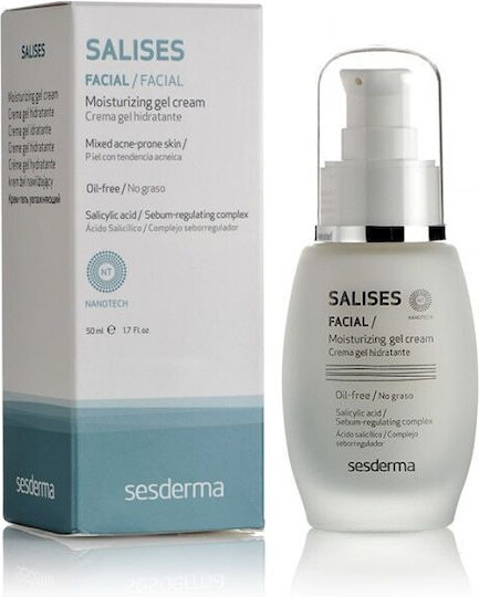 Sesderma Moisturizing Gel Cream Ενυδατικό Gel Προσώπου με Aloe Vera 50ml