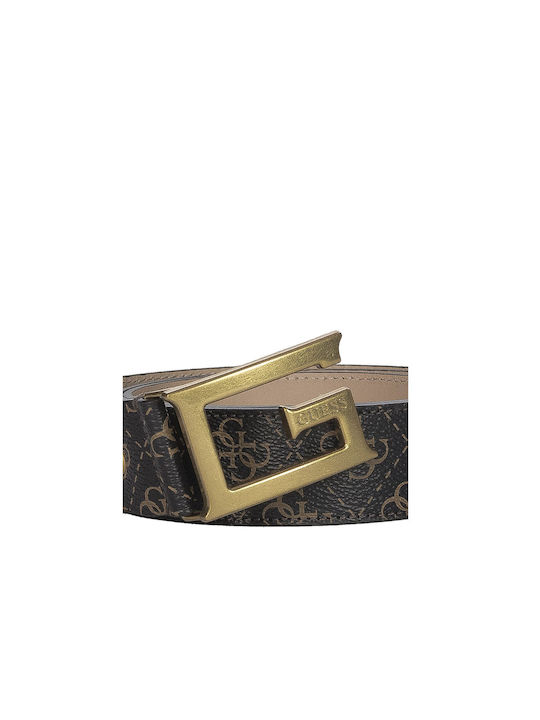 Guess Leather Women's Belt Brown