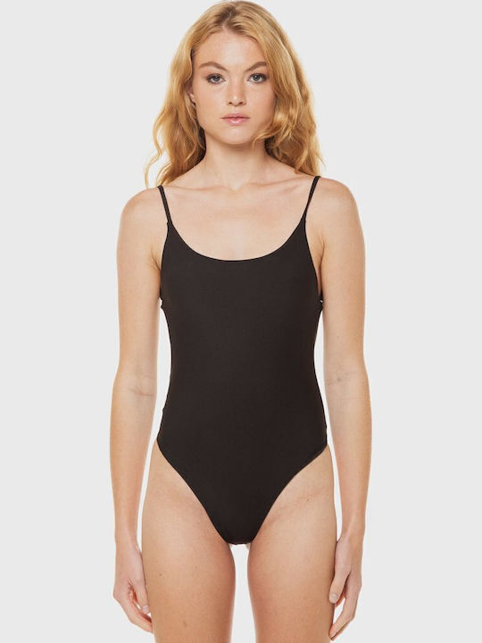 Simply Seamless Badeanzug Schwarz