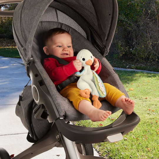 Fisher Price Baby Cloth Duckling Beige (Various Designs/Assortments of Designs) 1pc