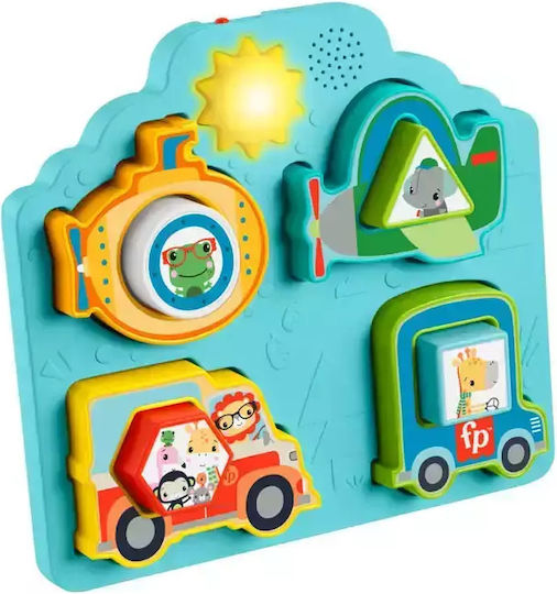 Fisher Price Jucărie de Sortare a Formelor Sortare Forme cu Sunete pentru 9++ Luni