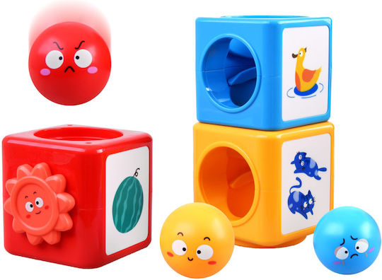 Hola Toys Jucărie Piramidă cu Sunete pentru 9++ Luni