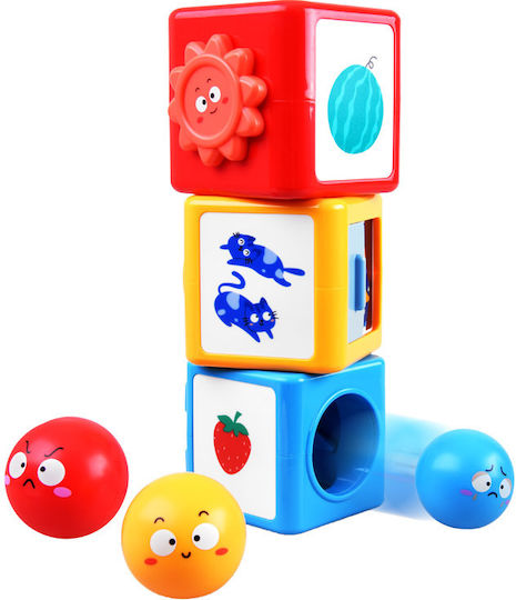 Hola Toys Jucărie Piramidă cu Sunete pentru 9++ Luni