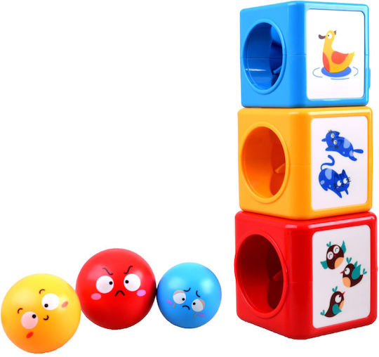 Hola Toys Jucărie Piramidă cu Sunete pentru 9++ Luni