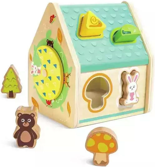 Hape Παιχνίδι Ταξινόμησης Σχημάτων Early Explorer από Ξύλο για 24+ Μηνών