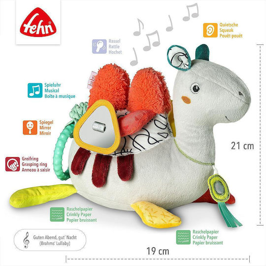 Fehn Animal Camel made of Fabric with Music for 0++ Months