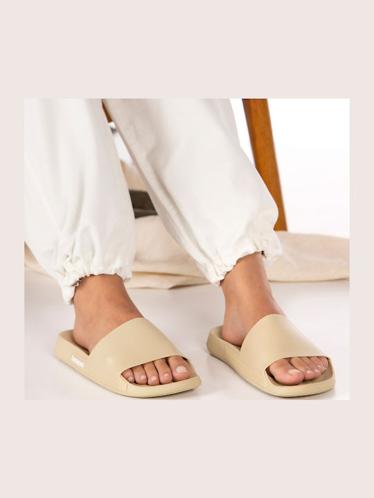 Classic Frauen Flip Flops in Beige Farbe